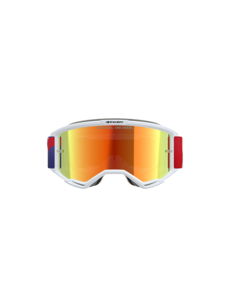 Alpinestars Vision 5 Corp Goggles Red/Purple Mirror Red