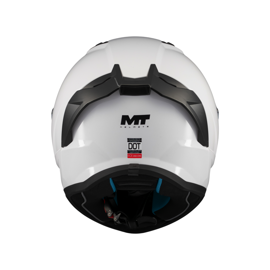 MT Full Face Helmet Stinger 2 Pure A0 White