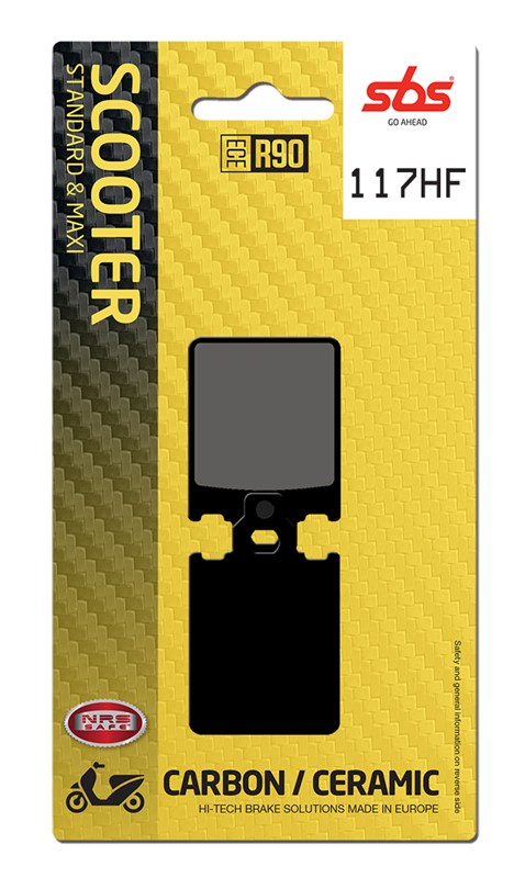 SBS Brake Pad FA186 Ceramic