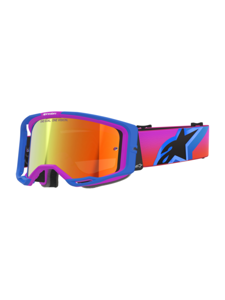 Alpinestars Goggles Vision 8 Corp Purple/Orange Mirror Red