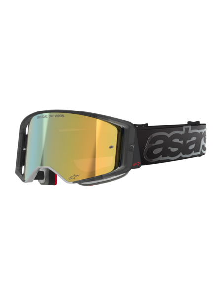 Alpinestars Goggles Supertech Vista Black Mirror Gold