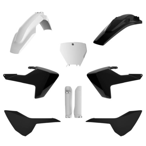 Polisport Plastic Kit TC/FC '16-18 Black/White