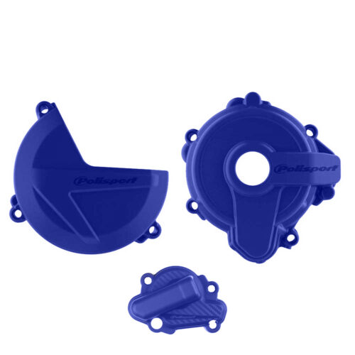 Polisport Clutch & Ignition Cover Protector Kit Sherco SE 250|300 '14-21 S Blue