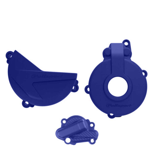 Polisport Clutch & Ignition Cover Protector Kit Sherco SE-F 250|300 '14-23 S Blue