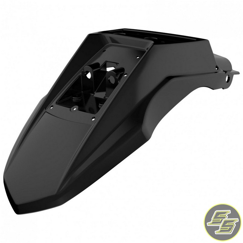 Polisport Rear Fender Kawasaki KLR650 '08-18 Black