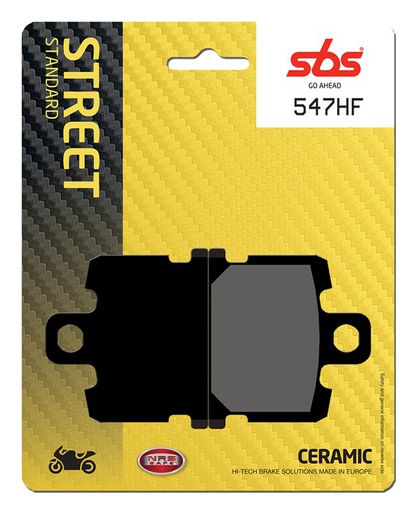 [SBS-547HF] SBS Brake Pad FA70 Ceramic