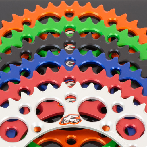 [REN-1120-520-49GPGN] Renthal Sprocket Rear 1120-520 49T TwinRing Green