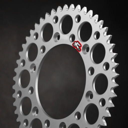 [REN-154U-520-52GRSI] Renthal Sprocket Rear 154U-520 52T Aluminium Silver