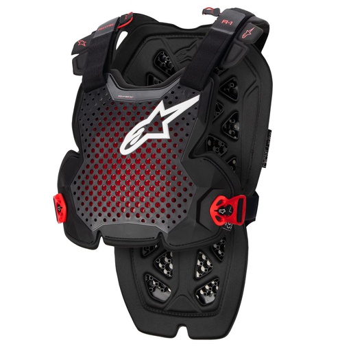 [ALP-6700123-1431-XL/2XL] Alpinestars A-1 Pro Chest Protector Anthracite/Black/Red