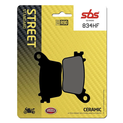 [SBS-834HF] SBS Brake Pad FA436 Street Ceramic 834HF