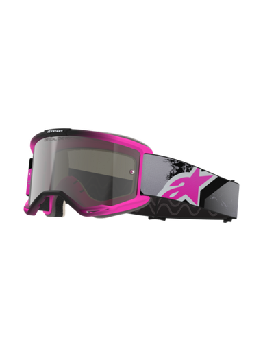 [ALP-AS5100626/9284] Alpinestars Vision 5 Lahnd Goggles Iron/Pink Flou Mirror Silver