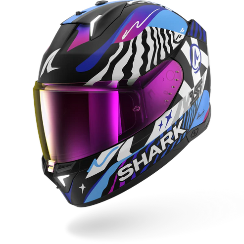 [SRK-SHSKWALI3SPFANKWB] Shark Skwal i3 Full Face Helmet Speed-Fancy KWB
