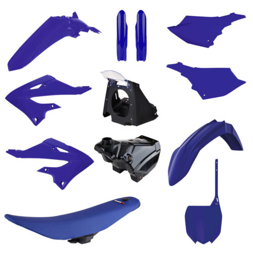 [POL-91653] Polisport Plastic Kit Yamaha YZ125/250 '02-21 Restyling Blue