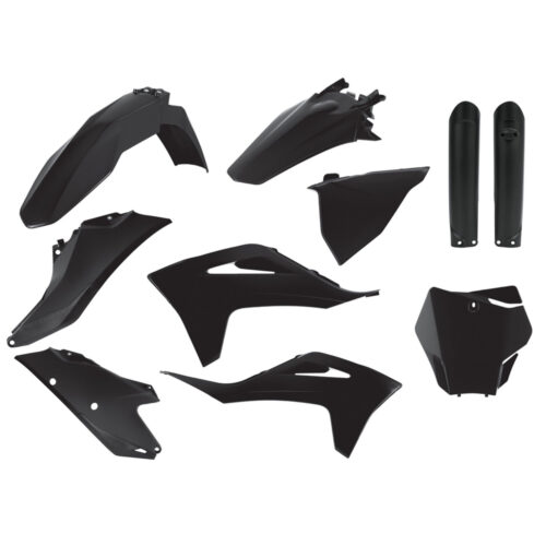 [POL-91066] Polisport Plastic Kit GasGas EX/EX-F '21-23 Black