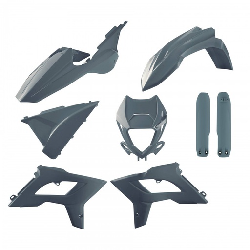 [POL-91078] Polisport Plastic Kit Beta RR 2T '19 Restyling Nardo Grey