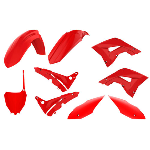 [POL-91089] Polisport Plastic Kit CR125R/CR250R '02-07 Restyle Red