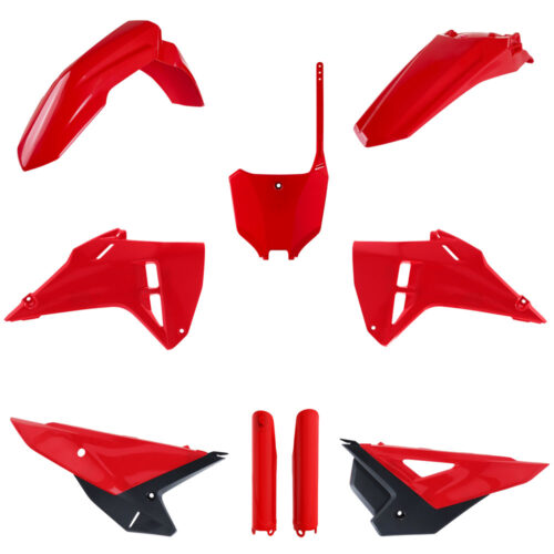 [POL-91092] Polisport Plastic Kit CRF250RX/450RX '22-24 OEM Red