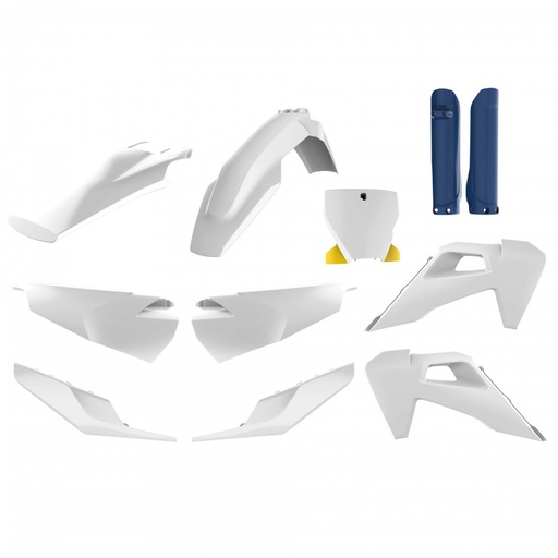 [POL-91098] Polisport Plastic Kit TC/FC '19-22 OEM White
