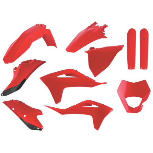 [POL-91116] Polisport Plastic Kit GasGas EC/EC-F '21-23 OEM Red