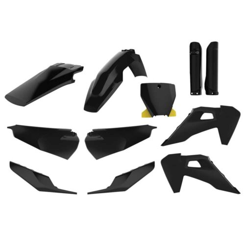 [POL-91122] Polisport Plastic Kit TC/FC '19-22 Black