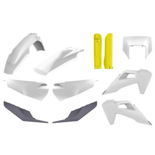 [POL-91124] Polisport Plastic Kit HSQ TE/FE '20-23 OEM White