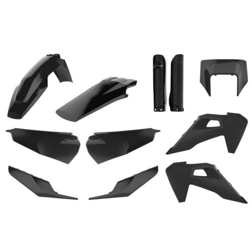 [POL-91125] Polisport Plastic Kit HSQ TE/FE '20-23 Black