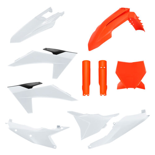 [POL-91286] Polisport Plastic Kit KTM SX|XC '23-24 OEM Orange/White