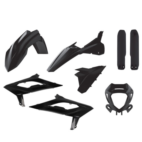 [POL-91317] Polisport Plastic Kit Beta RR '23-24 Black