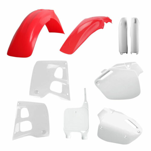 [POL-91326] Polisport Plastic Kit CR125R/CR250R '91 OEM Red/White