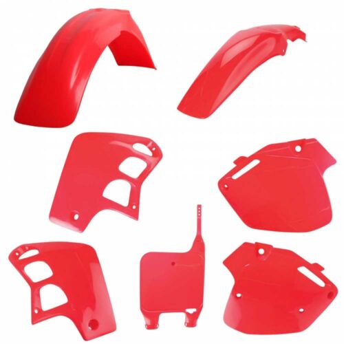 [POL-91329] Polisport Plastic Kit Honda CR500R '91-94 OEM Red