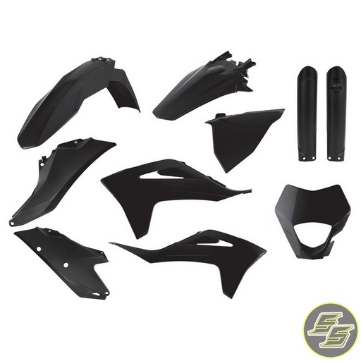 [POL-91028] Polisport Plastic Kit GasGas '21-23 Black