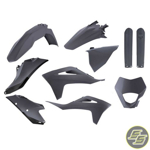 [POL-91029] Polisport Plastic Kit GasGas '21-23 Nardo Grey