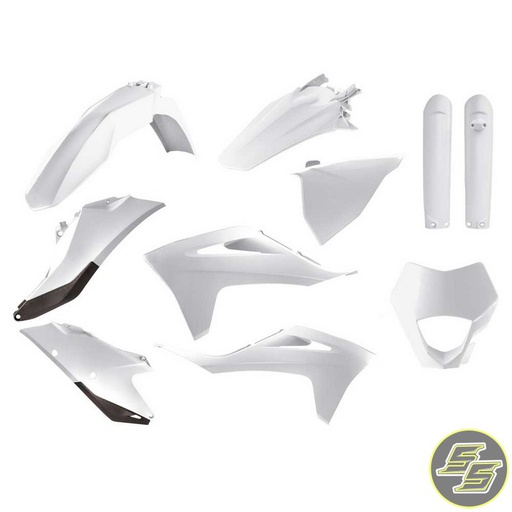[POL-91027] Polisport Plastic Kit GasGas '21-23 White