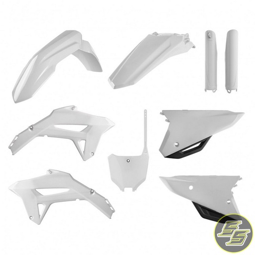 [POL-91055] Polisport Plastic Kit Honda CRF450R '21-24 White