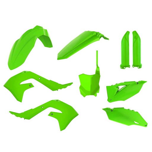 [POL-91025] Polisport Plastic Kit Kawasaki KX450F '20-23 Lime Green