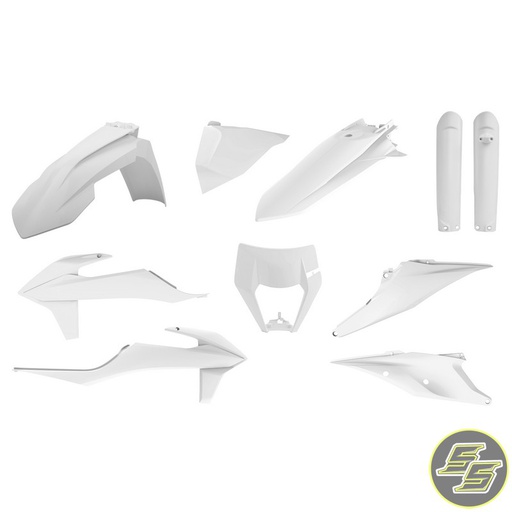 [POL-91016] Polisport Plastic Kit KTM EXC/EXC-F '20-23 White
