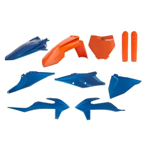 [POL-91053] Polisport Plastic Kit KTM SX|XC '19-22 Blue/Orange