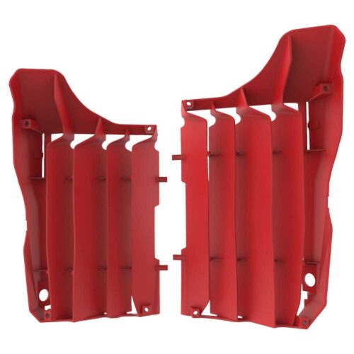 [POL-8464200002] Polisport Radiator Louvers Honda CRF250R '18-19 Red