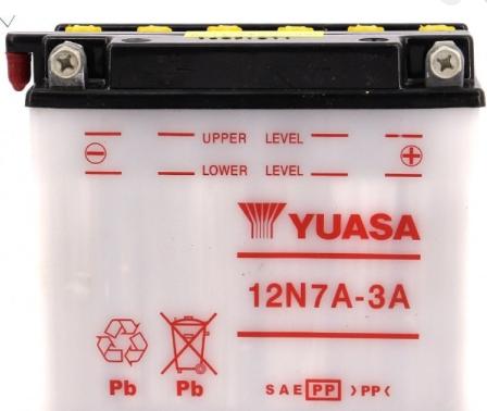 [TPL-12N9-3B] Toplite Battery 12N9-3B Dry No Acid