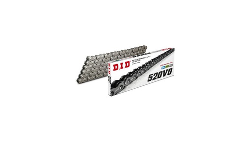 [DID-520VO120FB] DID Chain 520 120L VO O-Ring Clip Type FB Natural