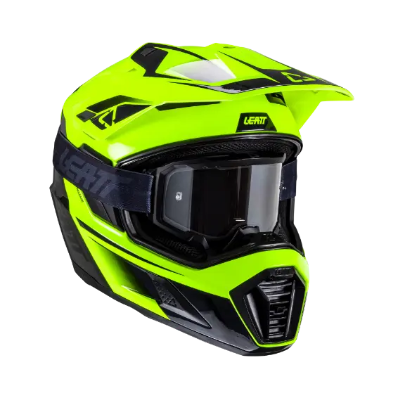 Leatt ADV Helmet Kit 8.5 w/ 4.5 Goggle Hi-viz