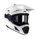 Leatt ADV Helmet Kit 8.5 w/ 4.5 Goggle White