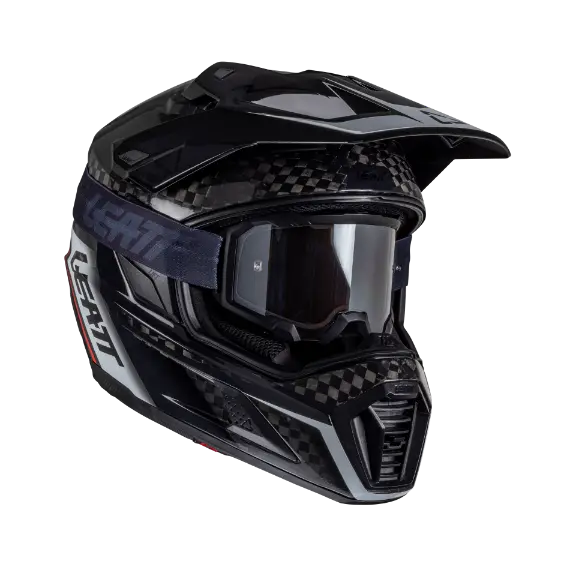 Leatt ADV Helmet Kit 9.5 w/ 4.5 Iriz Goggle Carbon Black