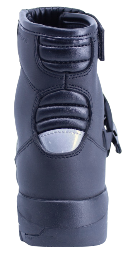 Nexo BT-0382 Short Adventure Boot - Black (SINGLE STRAP)