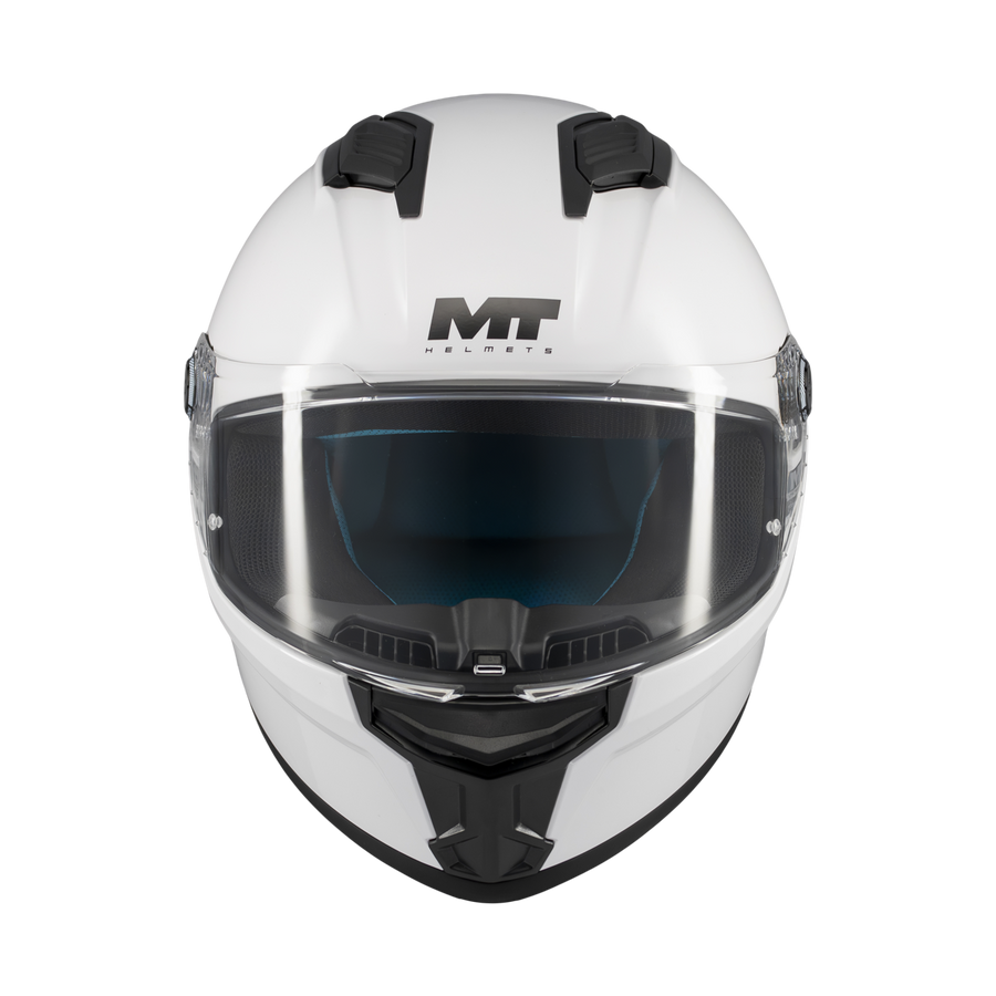 MT Full Face Helmet Stinger 2 Pure A0 White