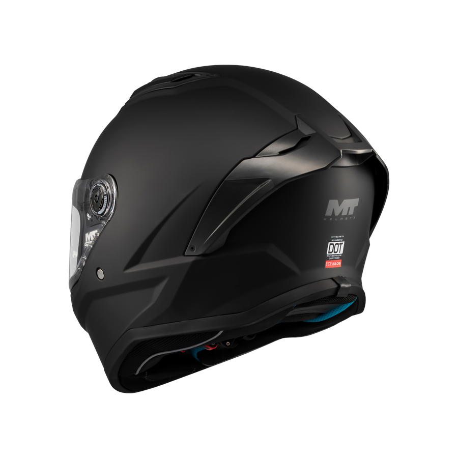 MT Full Face Helmet Stinger 2 Pure A1 Matt Black