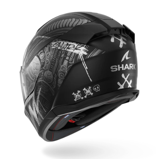 Shark D-Skwal 3 Full Face Helmet Shiever Matte KAS