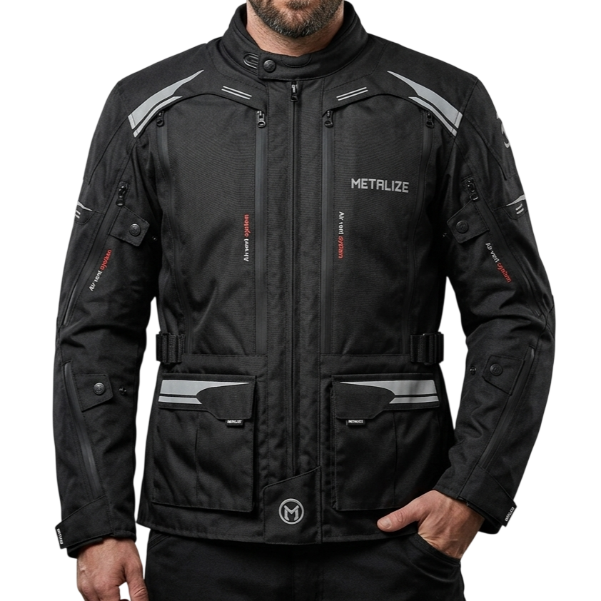 Metalize 440 V2 Textile Jacket Black