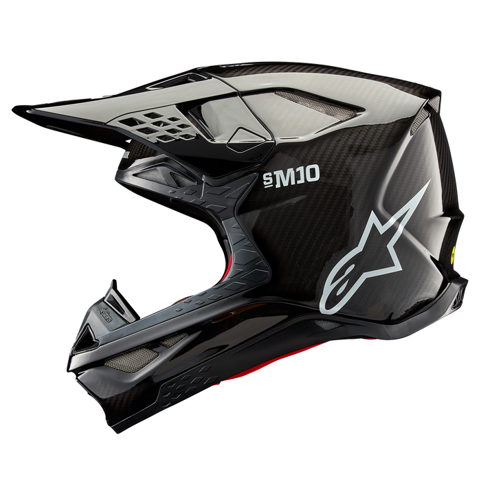 Alpinestars Supertech M10 Fame MX Helmet Matt Carbon/Black Gloss (copy)