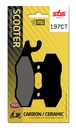 SBS Brake Pad FA135/FA214 Scooter Carbon
